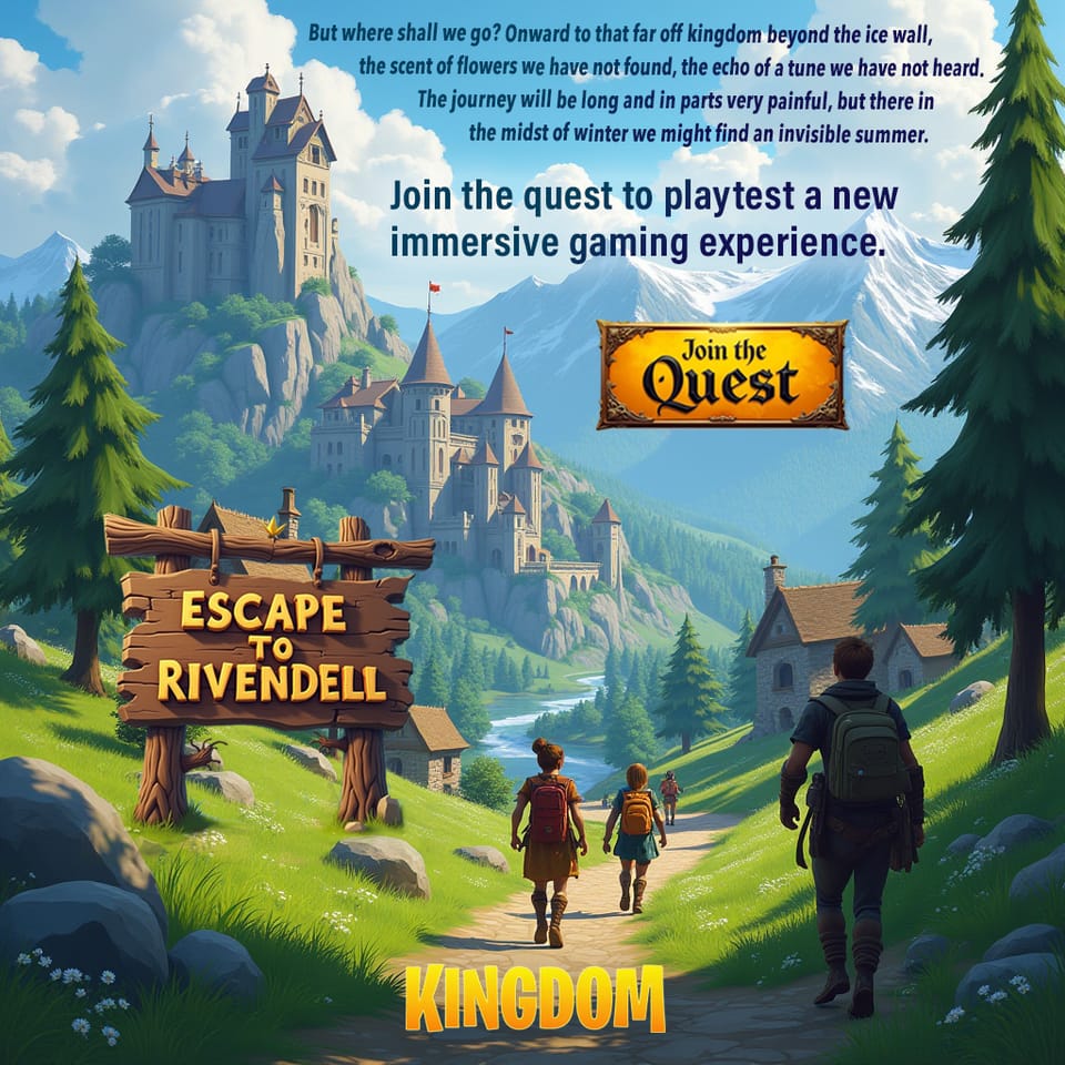 Kingdom Quest: Escape to Rivendell